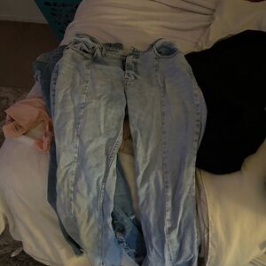 Abercrombie & Fitch Blue Skinny Jeans